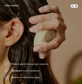 Apple & avocado nourishing shampoo - cabello seco
