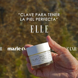 Crema facial hidratante y calmante