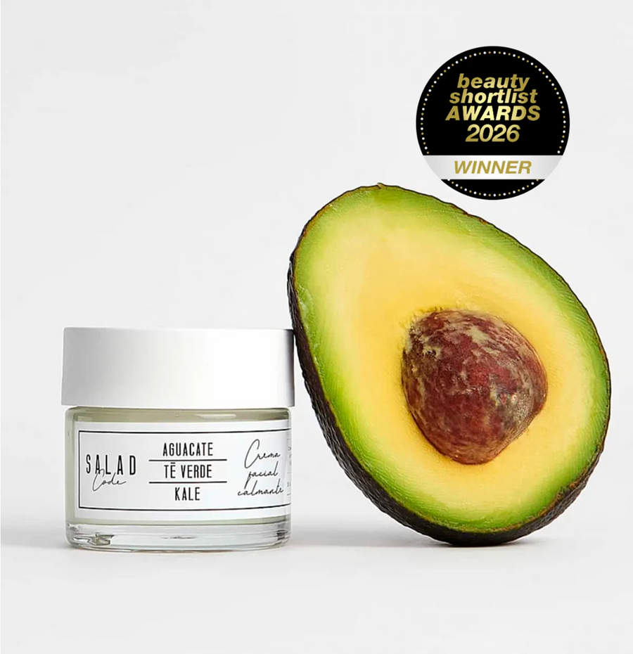 Crema facial hidratante y calmante