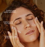 Crema facial hidratante y calmante