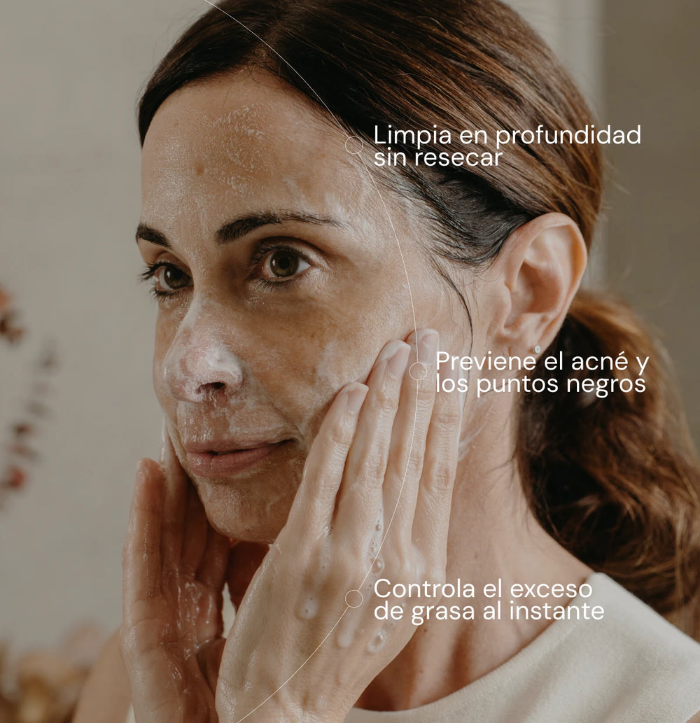 Gel limpiador facial