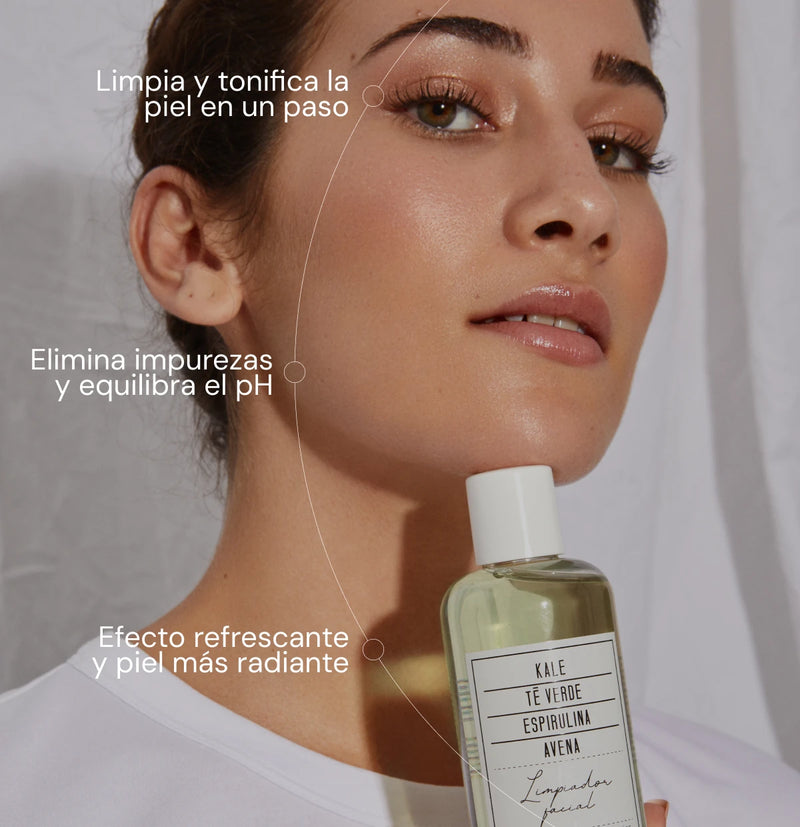 Limpiador facial antioxidante