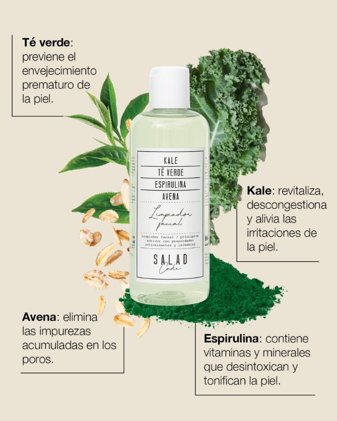 Limpiador facial antioxidante