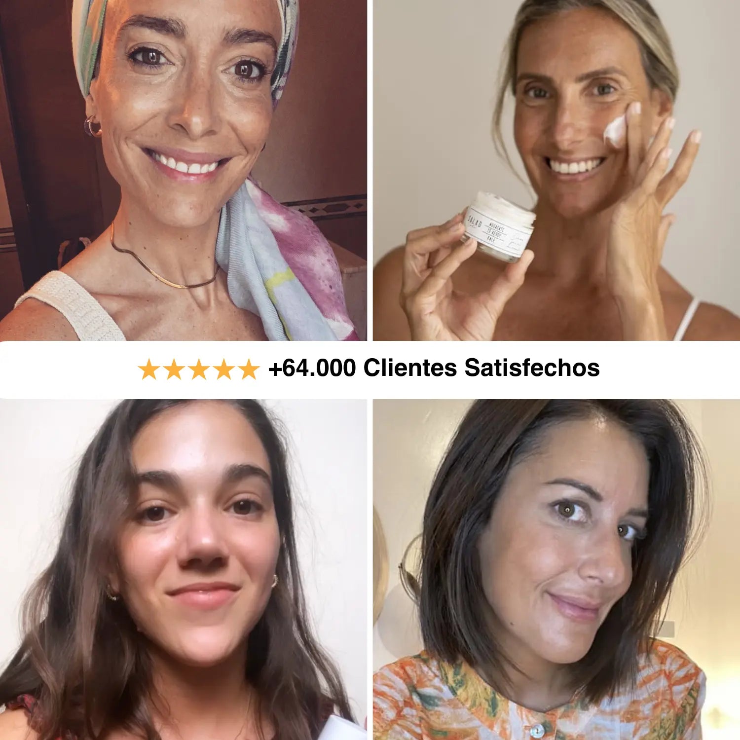 Crema facial hidratante y calmante